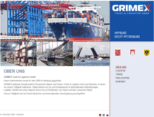 Tablet Screenshot of grimex-tl.com
